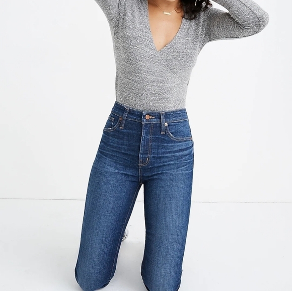 Madewell Moreaux Wash Curvy High-Rise Skinny Jeans 28 - Picture 2 of 9